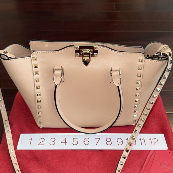 Valentino Studded Leather Purse - Picture 2 of 8